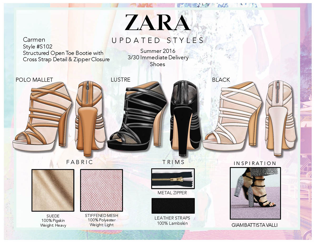 zara high heels footwear