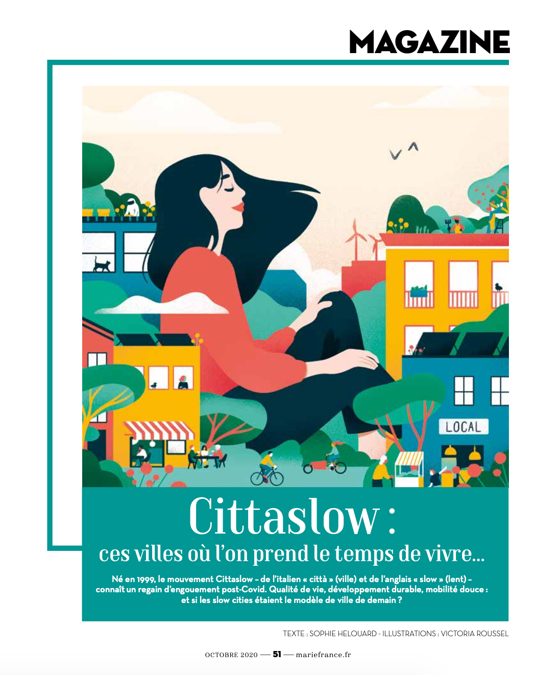 city editorial ILLUSTRATION  magazine