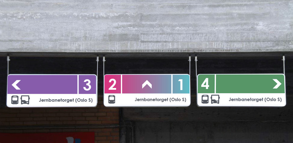 oslo subway metro t-bane infographics