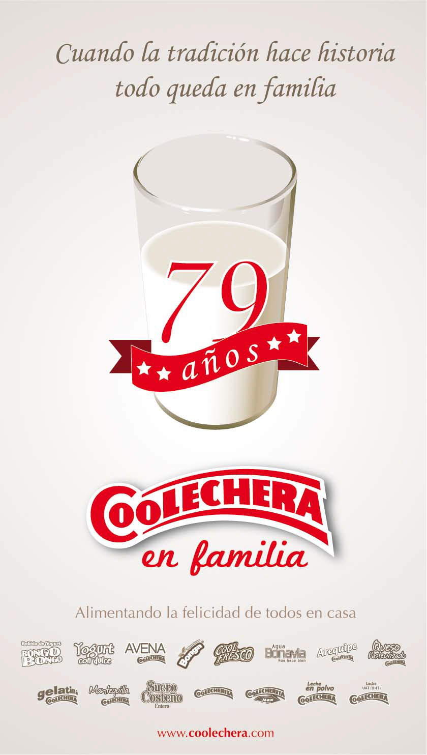 aniversário Coolechera aviso publicidad 79 anos