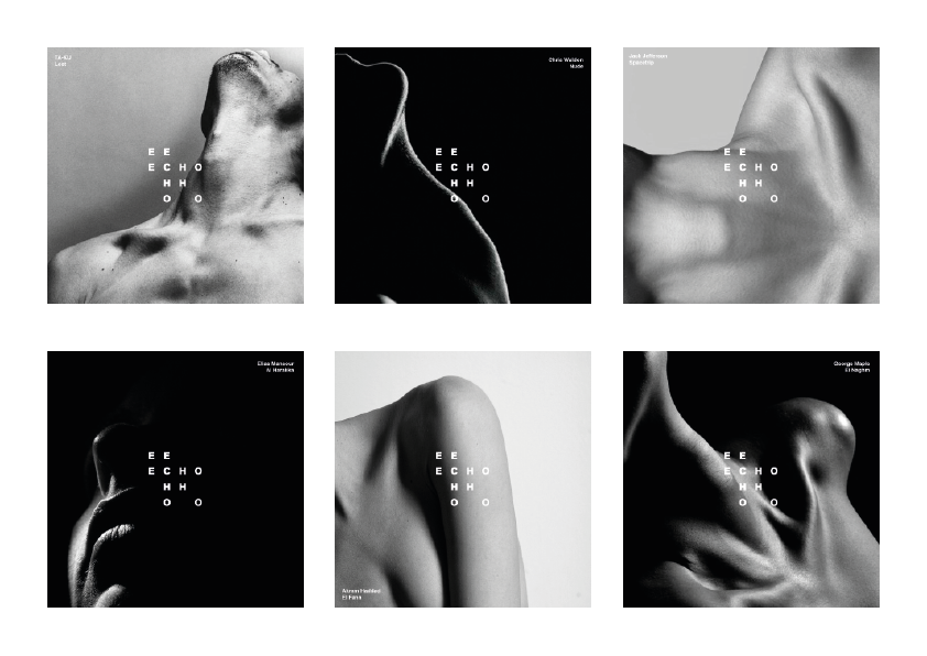 music label Records Label cd cover Patterns brand identity identity black White minimal minimalist body aesthetic graphic