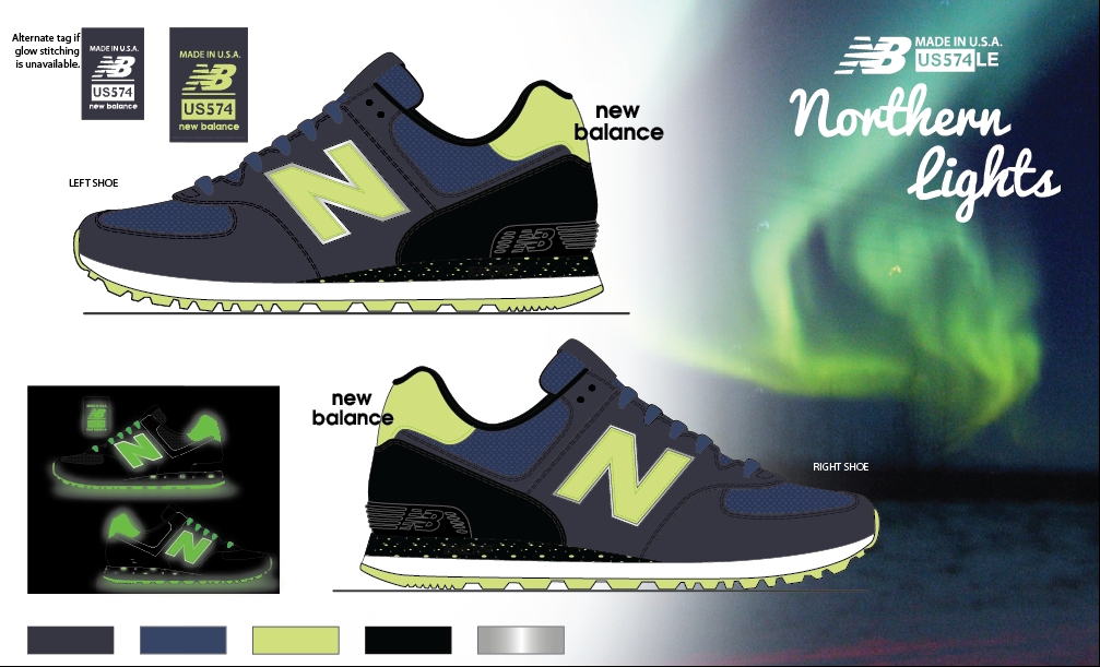 footwear footwear design New Balance concepts Collection shoe sneaker