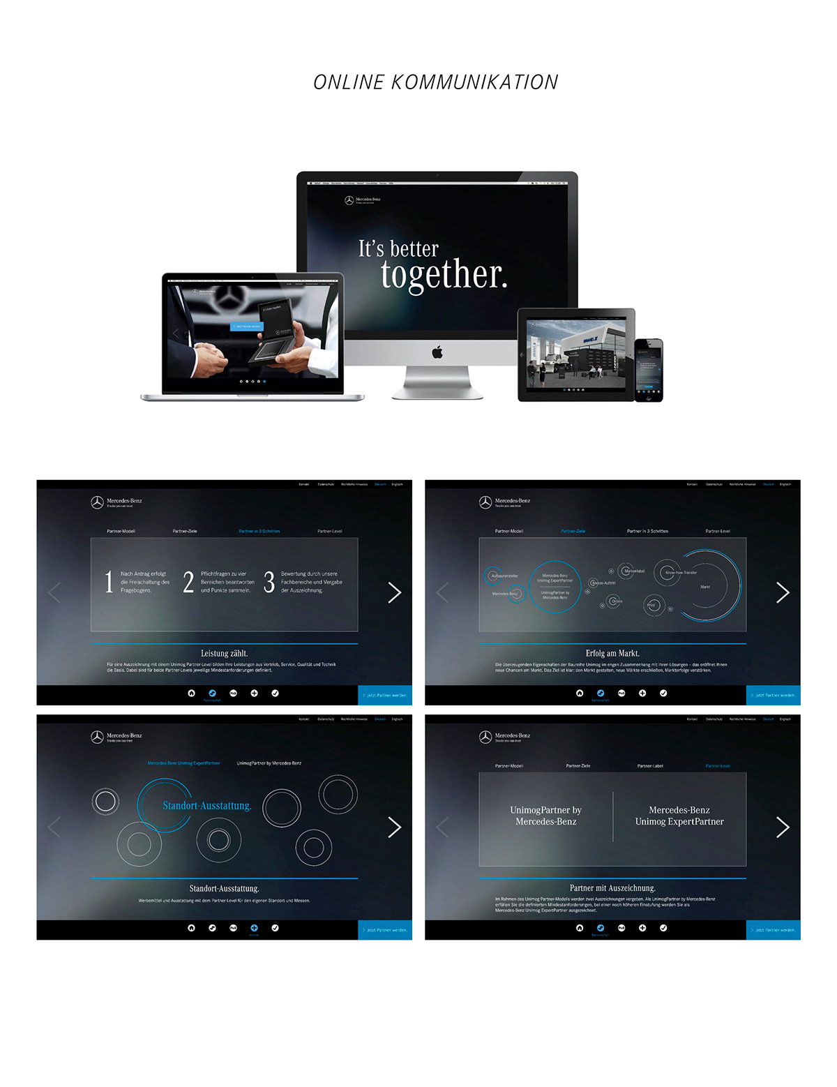 mercedes-benz branding  Claiming key-visual brandbook print Corporate Communication