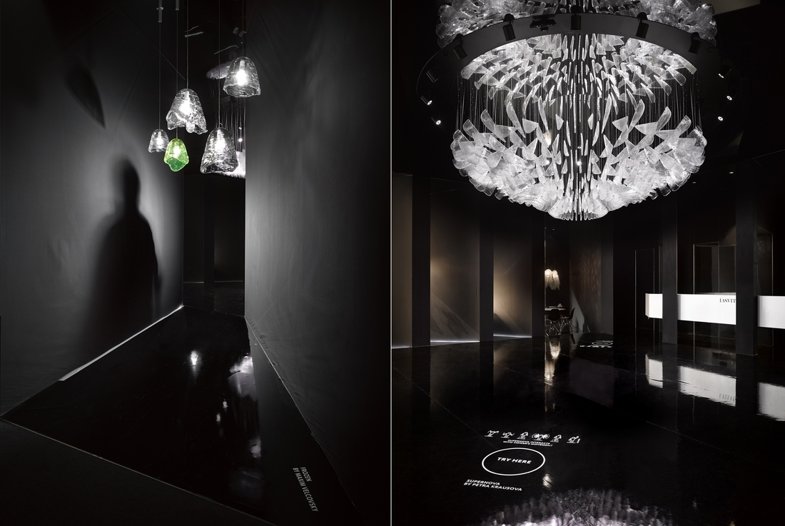 exposition lights salone del mobile design Lasvit