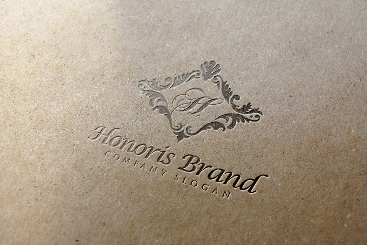 calligraphic Classic classic logo company crest crown curly decorative elegant emblem fancy flourish logo design luxury