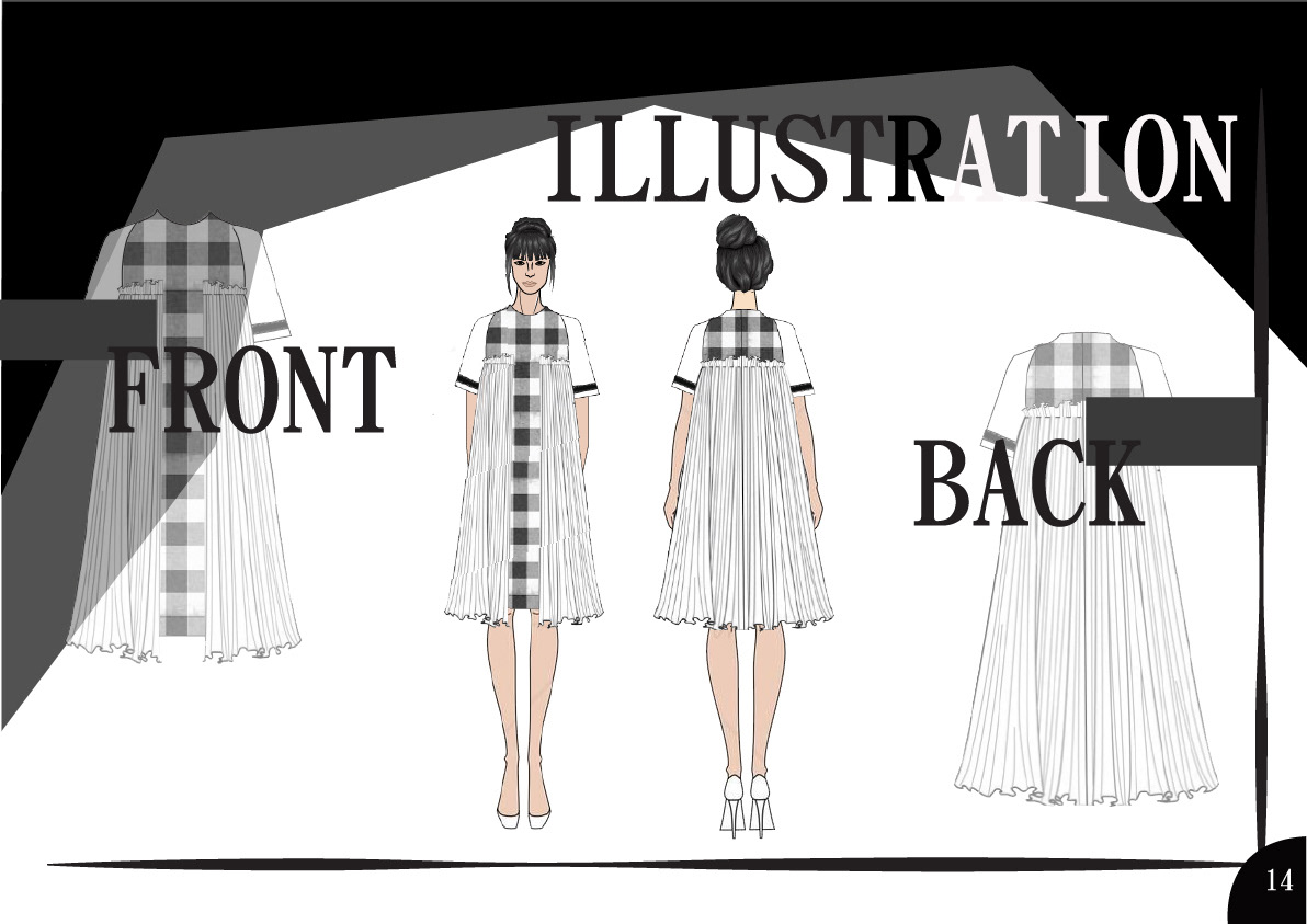 design Fashion  Illustation kriya textile