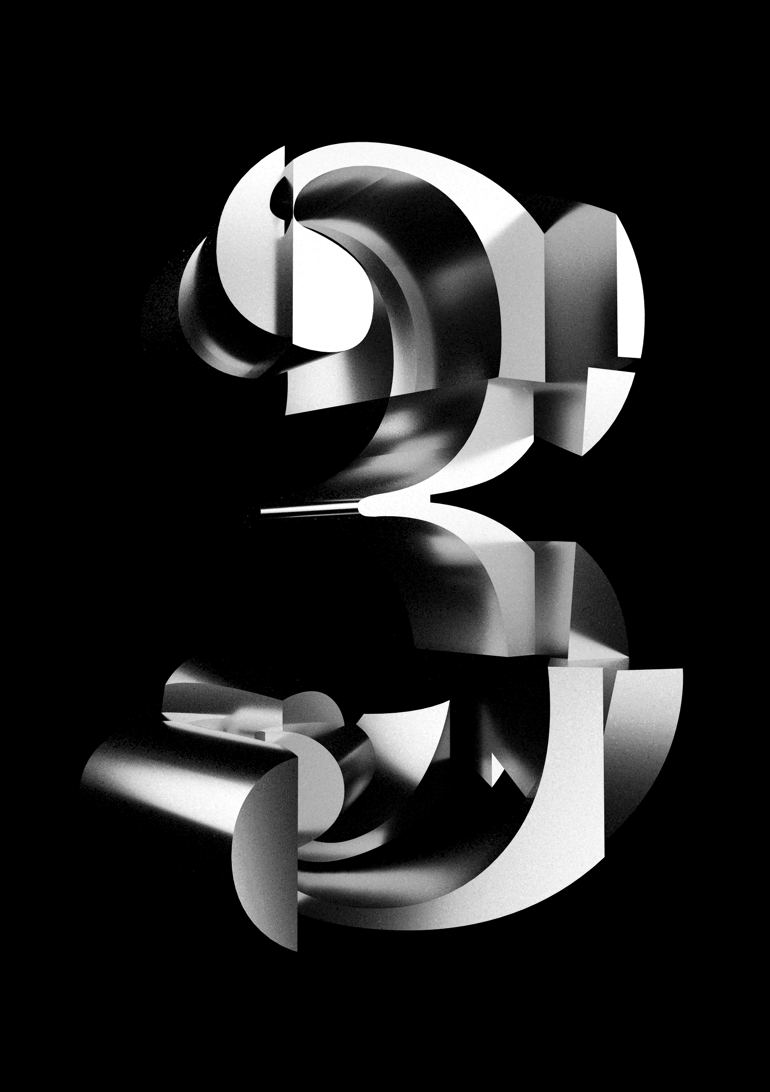 typography   cubism typographyexperiment