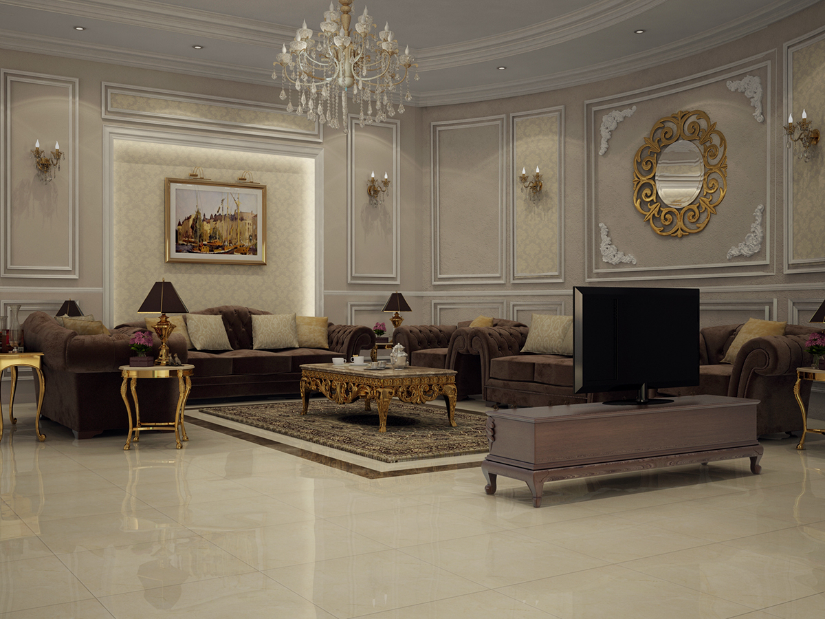 #3dmax #interior #design #decor #art #finearts #classic #men #seating #dining #sofa #table #marble #curtain #parquet #mirror #window #carpet #uae #dubai #abudhabi #vray #render