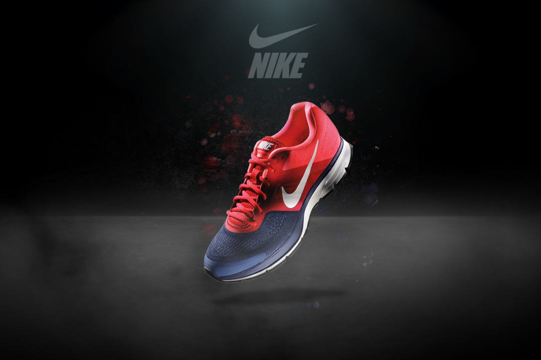 lantano Púrpura suma Nike Shoe Ad on Behance