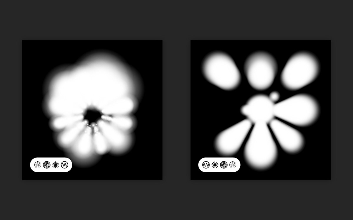 Brand Design Gradient animation icon design  identity light light animation Logo Design music music label visual identity
