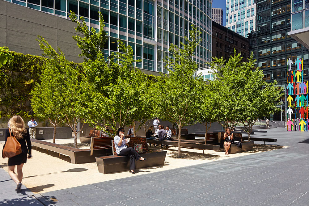 plaza Urban Landscape seating sculpture downtown