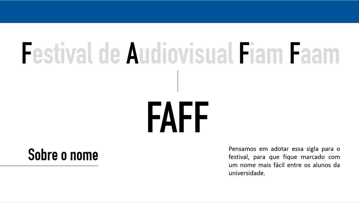Proposta de Troféu 4º Fest. de Audiovisua FIAM-FAAM Troféu Fiam-Faam Amanda Nicoly