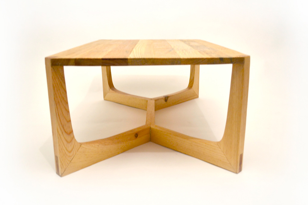 design table coffee table flat pack family wood Sustainable