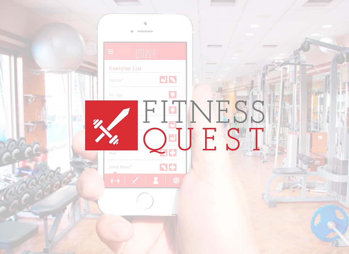fitness quest fitness quest game rpg Justin Savello app iphone senior thesis