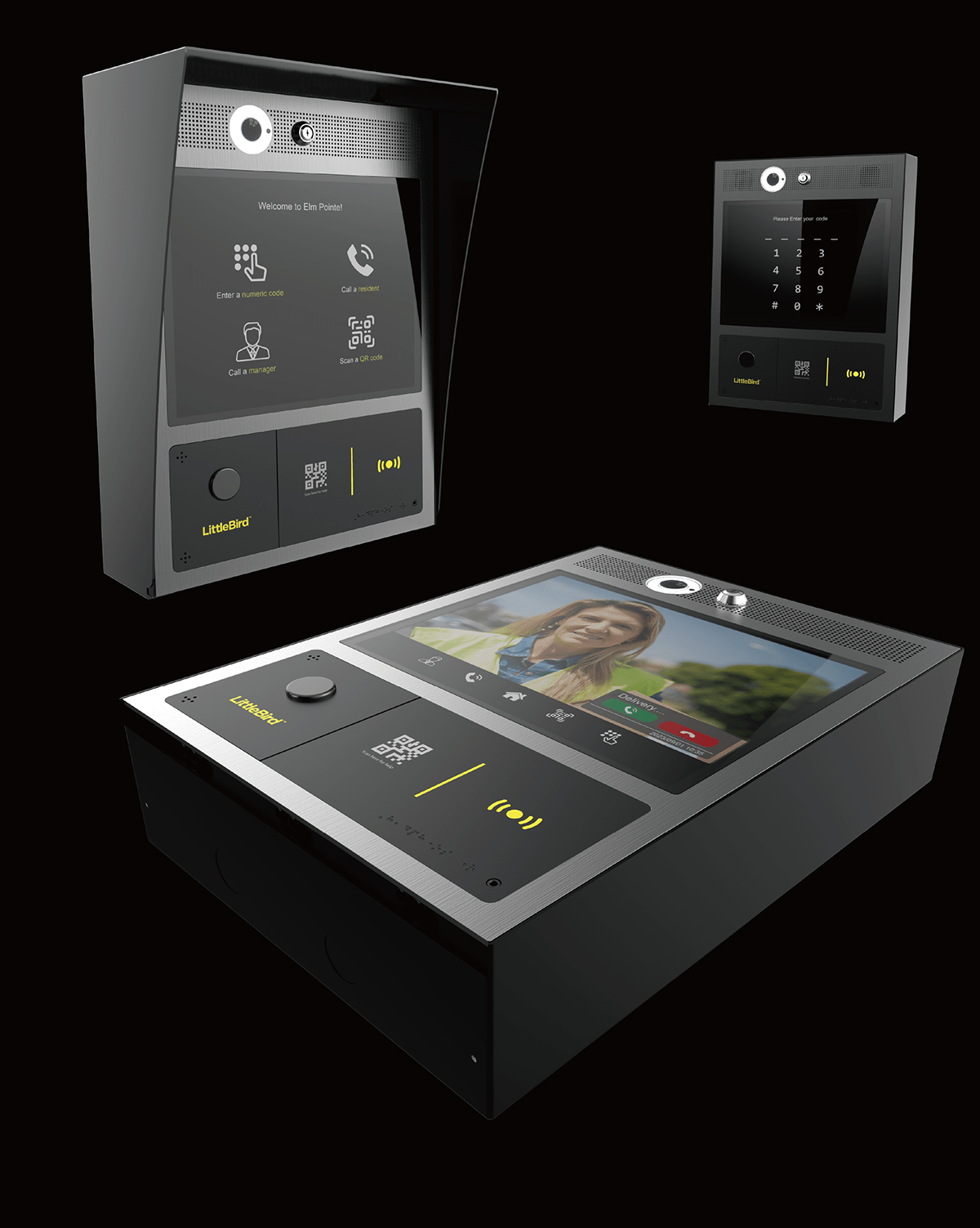 video intercom Smart Home camera product design 