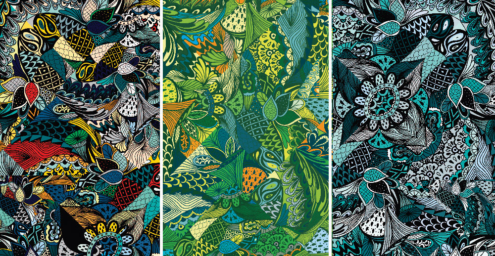 mosaic smartstream Patterns singapore Flowers national collage