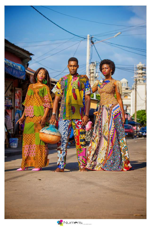 african black fashion color