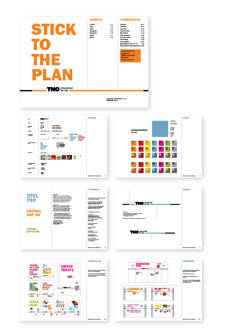 Identity Design instruction manual Design Implementation