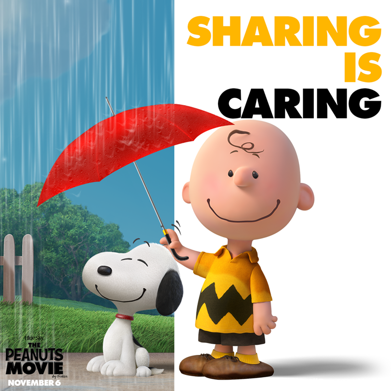 FOX movie social social content Entertainment animation  Charlie Brown snoopy