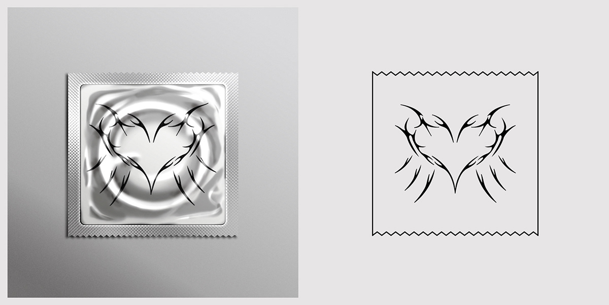 brand identity CONDOM Condones design diseño Logo Design Packaging serigrafia Serigraphy visual identity