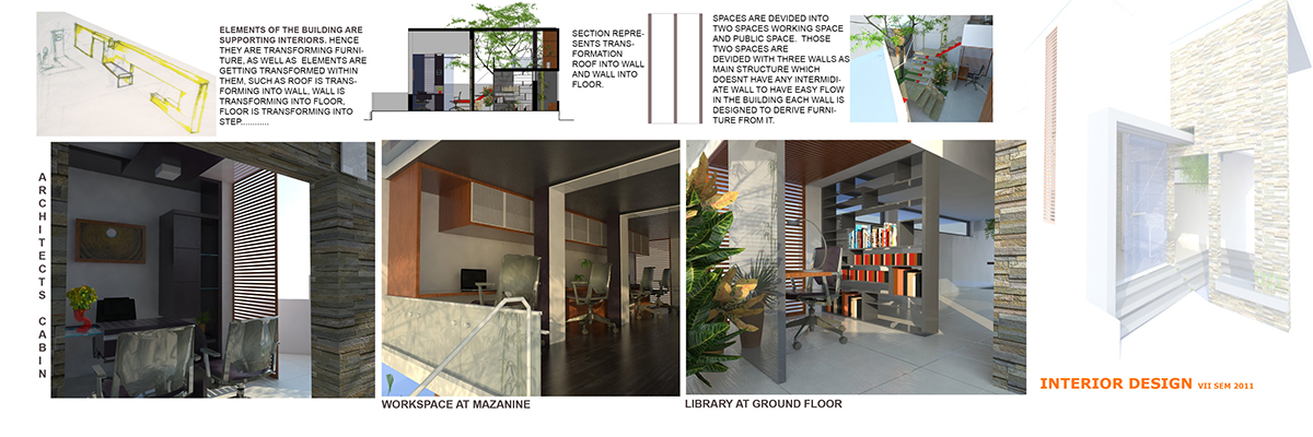portfolio Interior Urban Design plans institutes temple