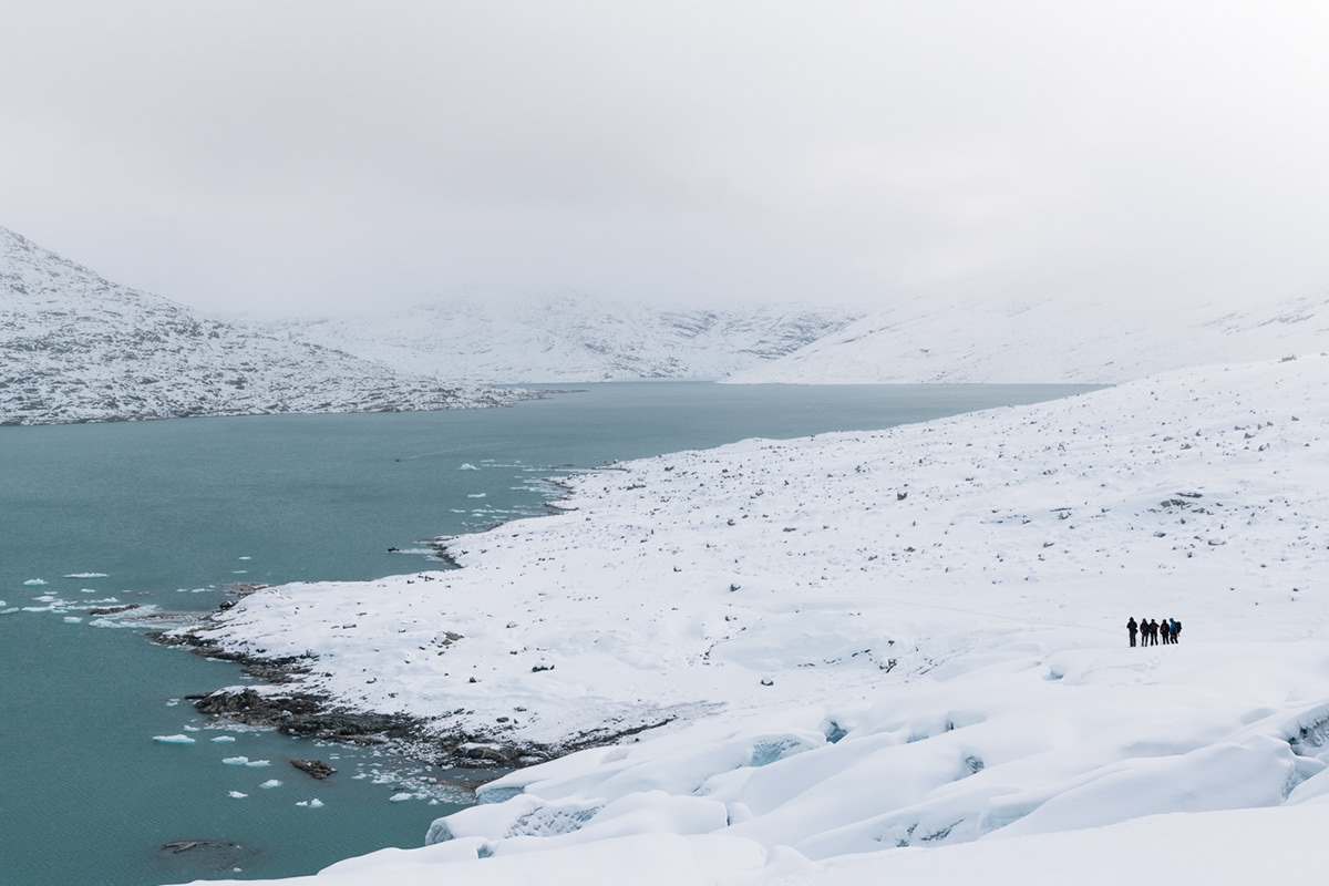 glacier snow ice norway winter minimal Arctic cold Landscape lake