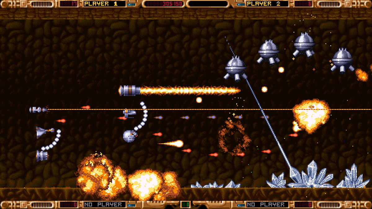 amiga game retro game Indie game 1993 spacemachine real retro shmup Space Shooter arcade