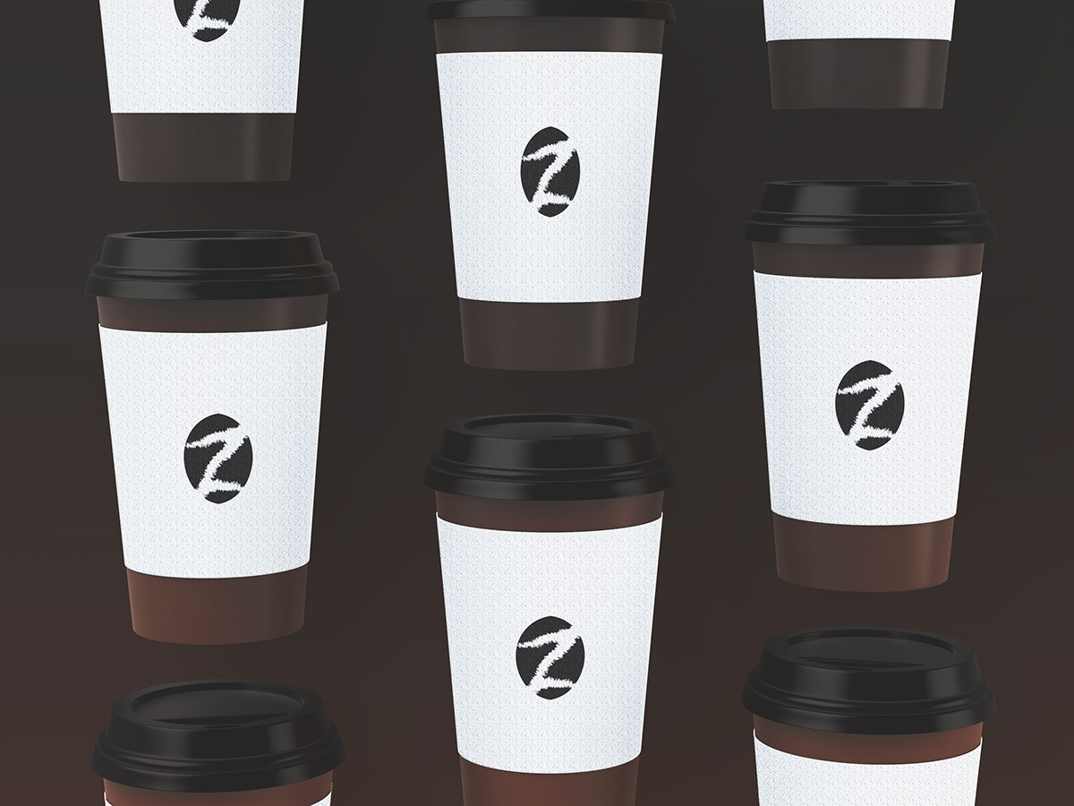brand identity Coffee logo Packaging zebra animation  ethiopia blackwhite graphic design  coffee packaging