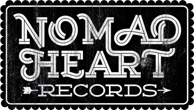 record Label logo visual identity folk maison de disque rocknroll americana