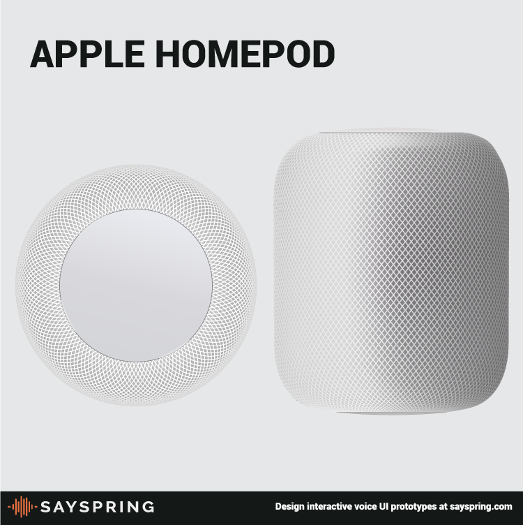 apple homepod vector speaker voice design Sayspring iphone Technology
