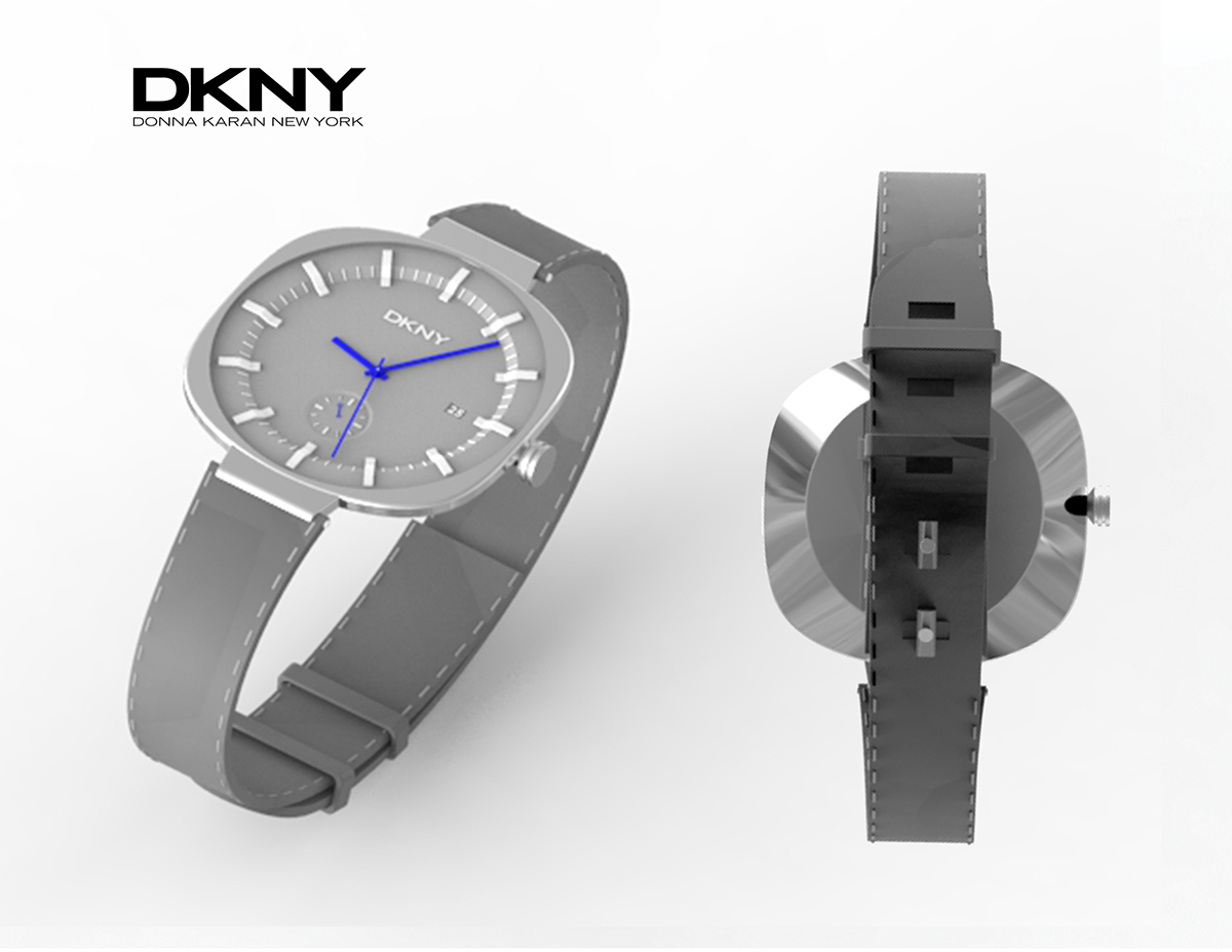 watch design minimal Rhino keyshot
