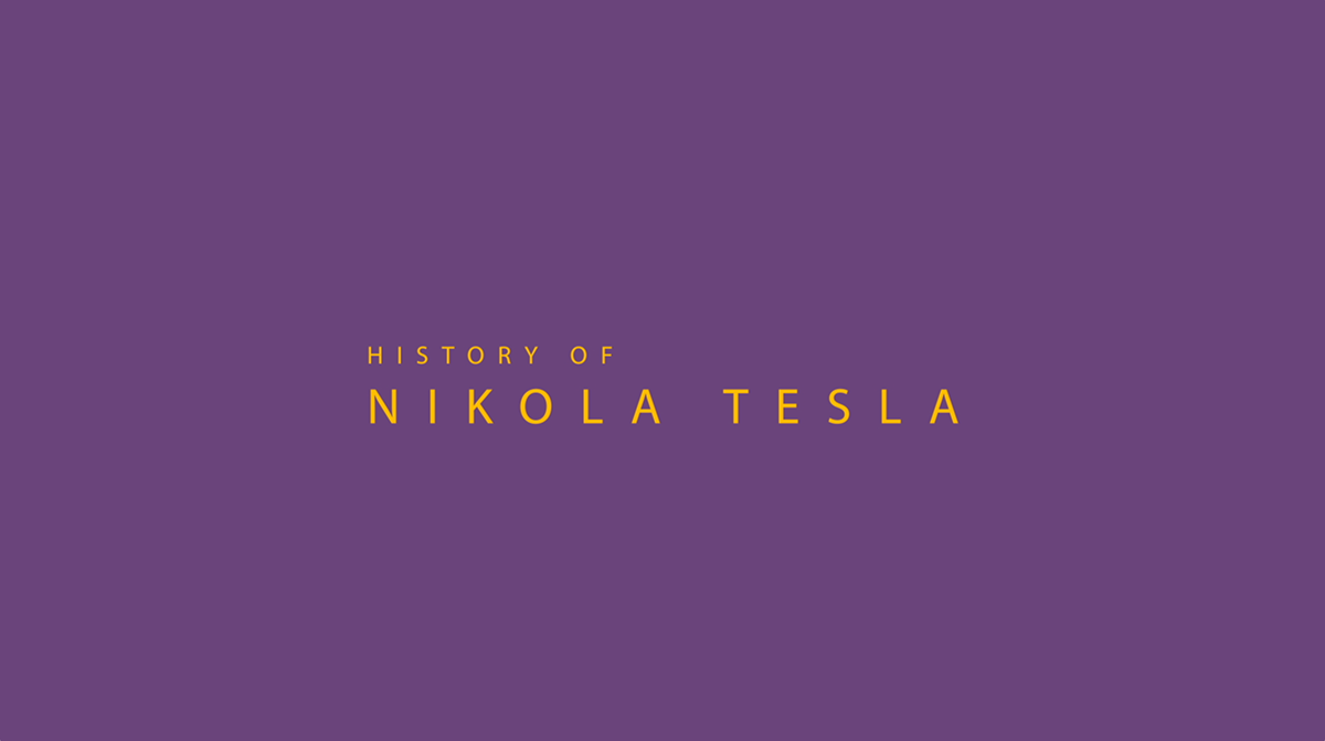 nikola tesla motion brief history