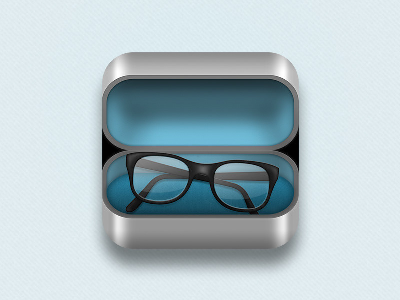 mobile iphone  ipad  icon  app  glasses  texture   photoshop