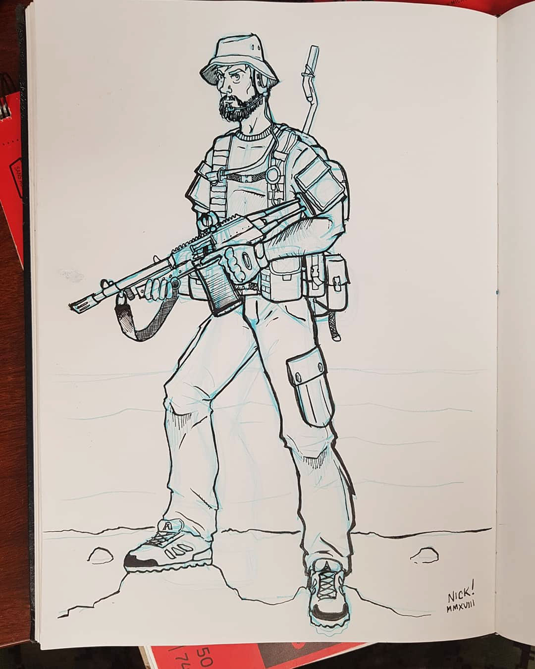 comics anime manga Military soldier