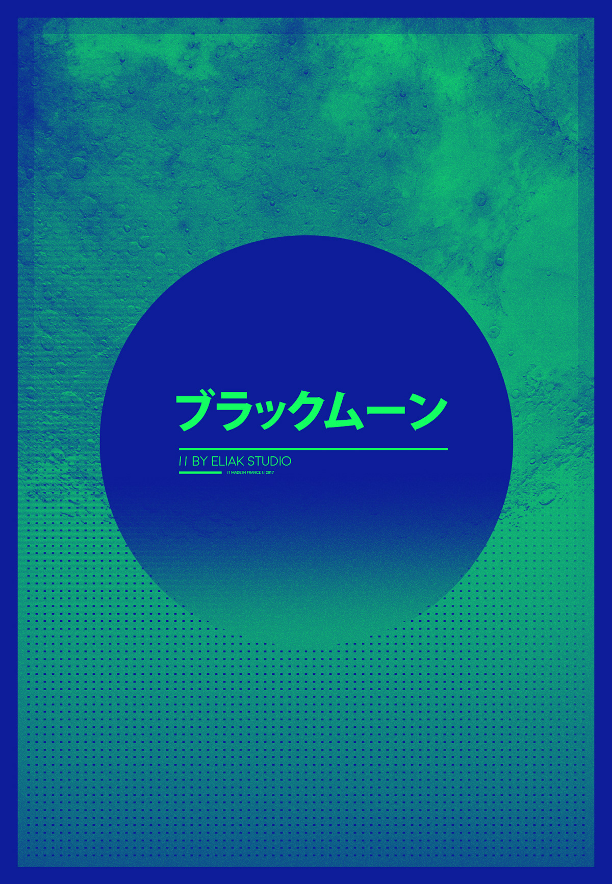 photoshop moon design japanese graphism infographics typography  