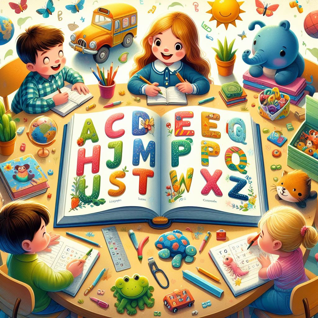 alphabet book children kids
