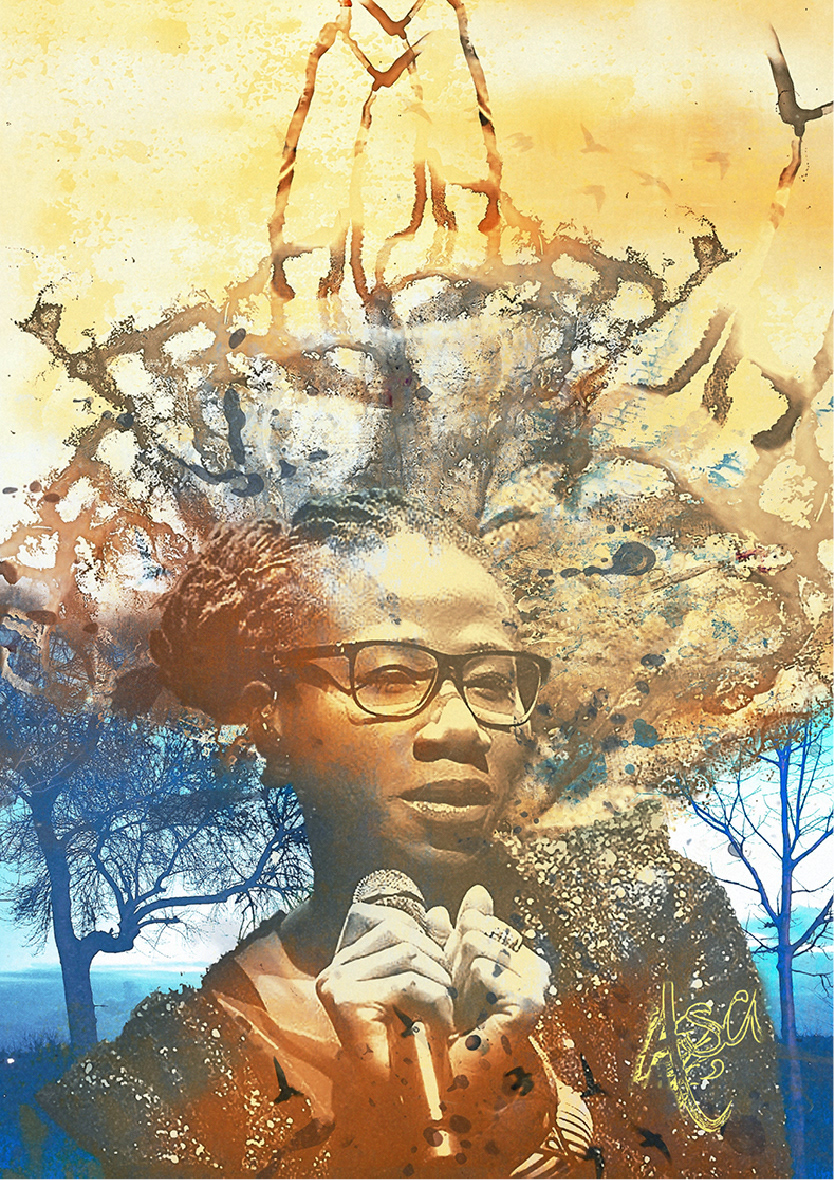 Naija nigeria david Osagie art graphic design africa paint photoshop asa musician