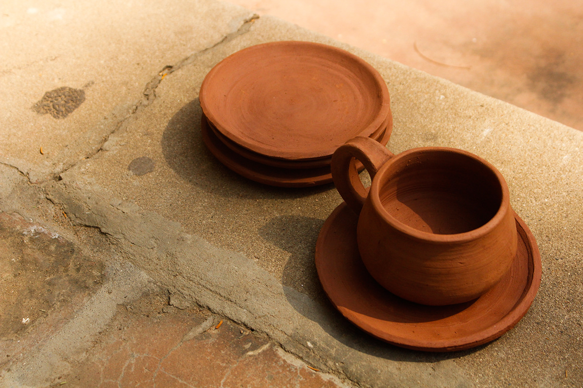 ceramic handmade kettle Pottery terracotta wheelthrown