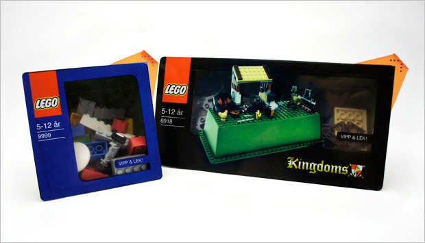 LEGO toys play minimal box modularity