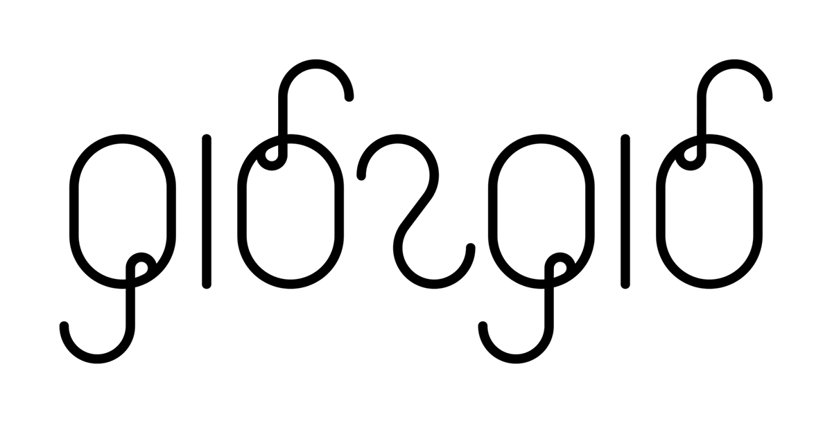 Giorgio, rotational ambigram