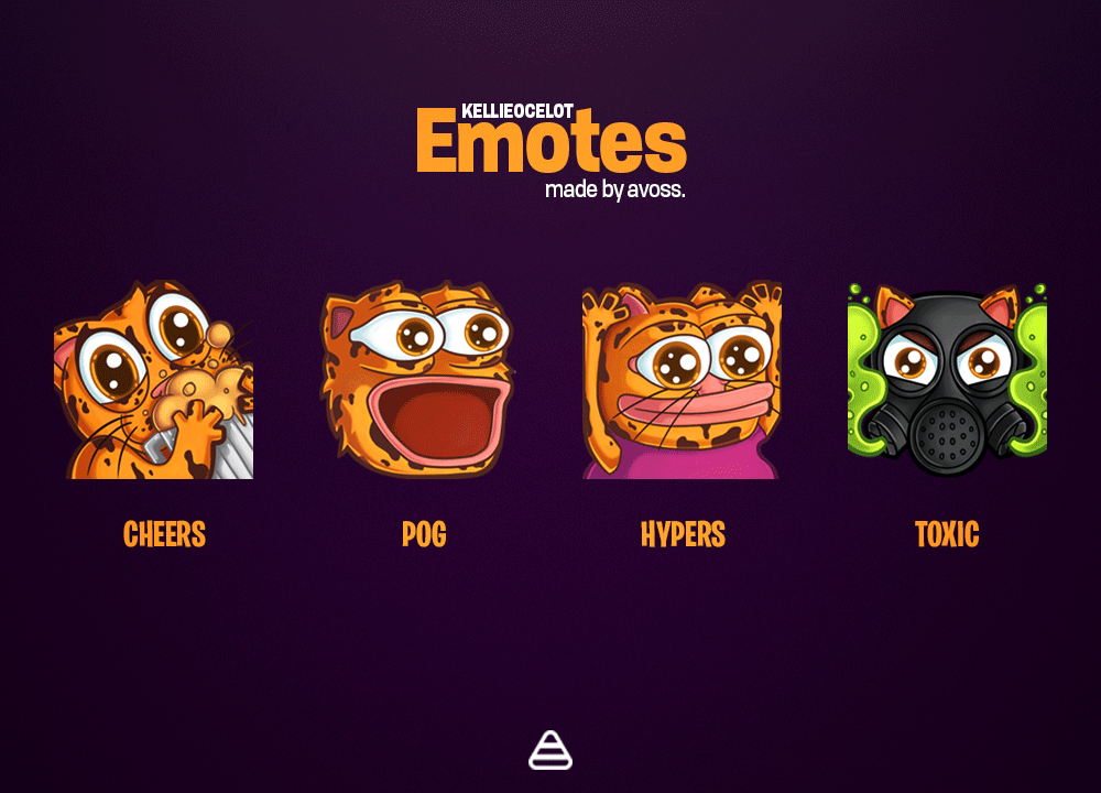 Twitch Emotes/ Stream Emotes Showcase on Behance