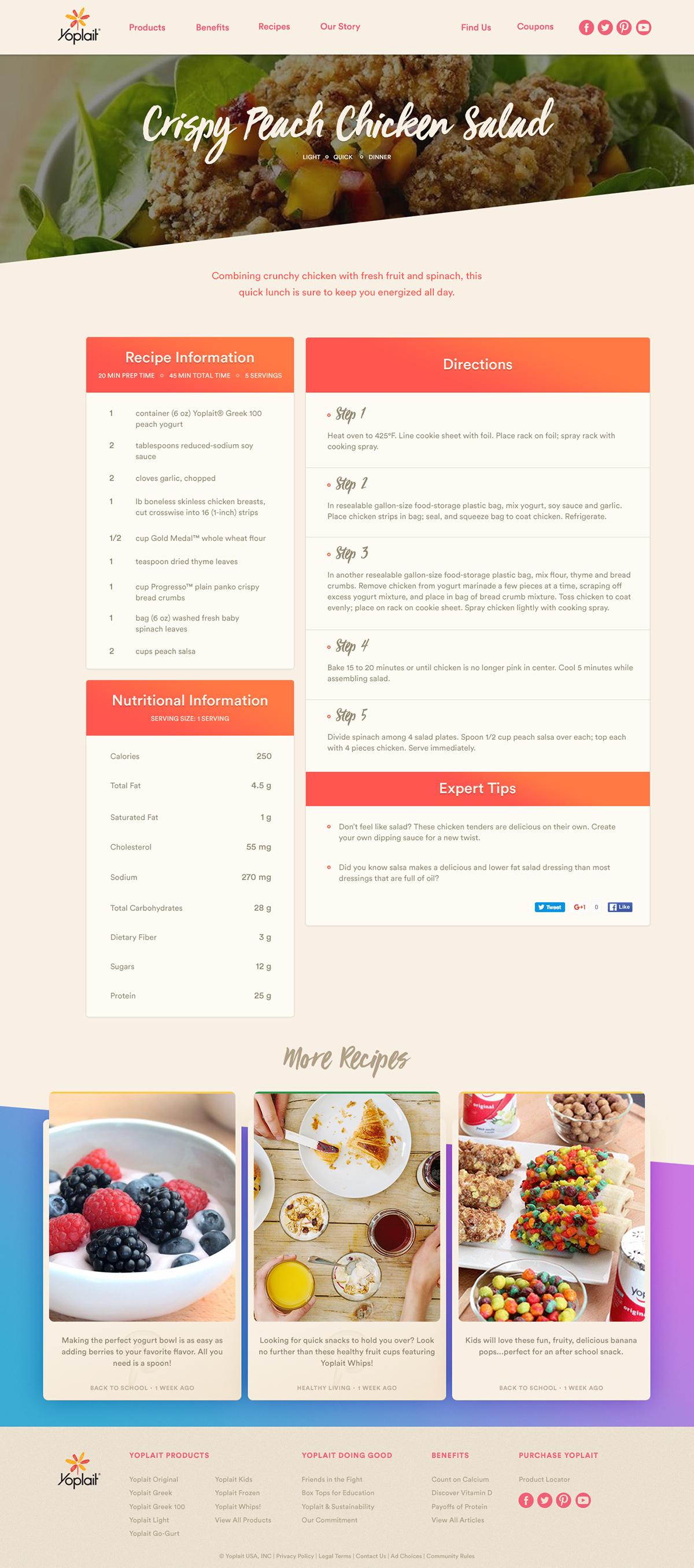 Website Web interactive UI ux Responsive brand yogurt