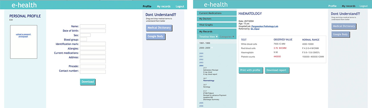 Online medical records Health Website