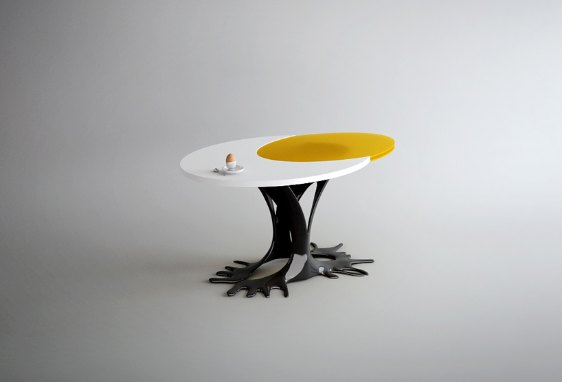 wamhouse  table egg design  interior  furniture