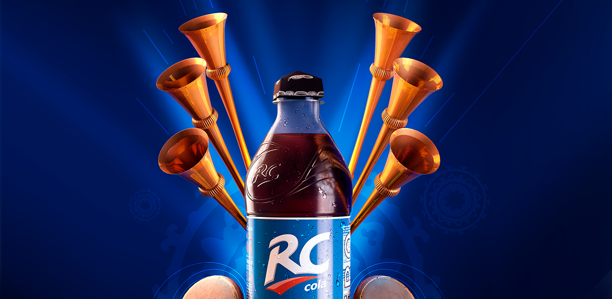 RC Cola modeling cinema4d retouch Render bottle CGI Advertising  cola color
