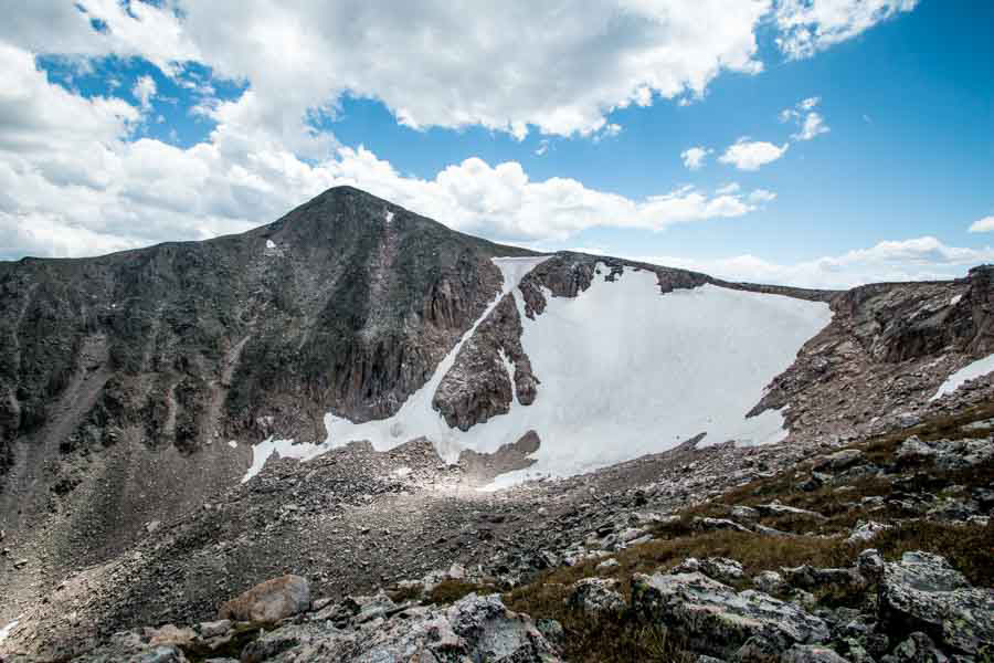 longs peak summit Colorado 14er