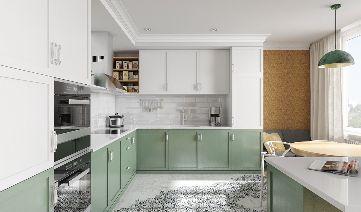 design Interior kitchen visualization