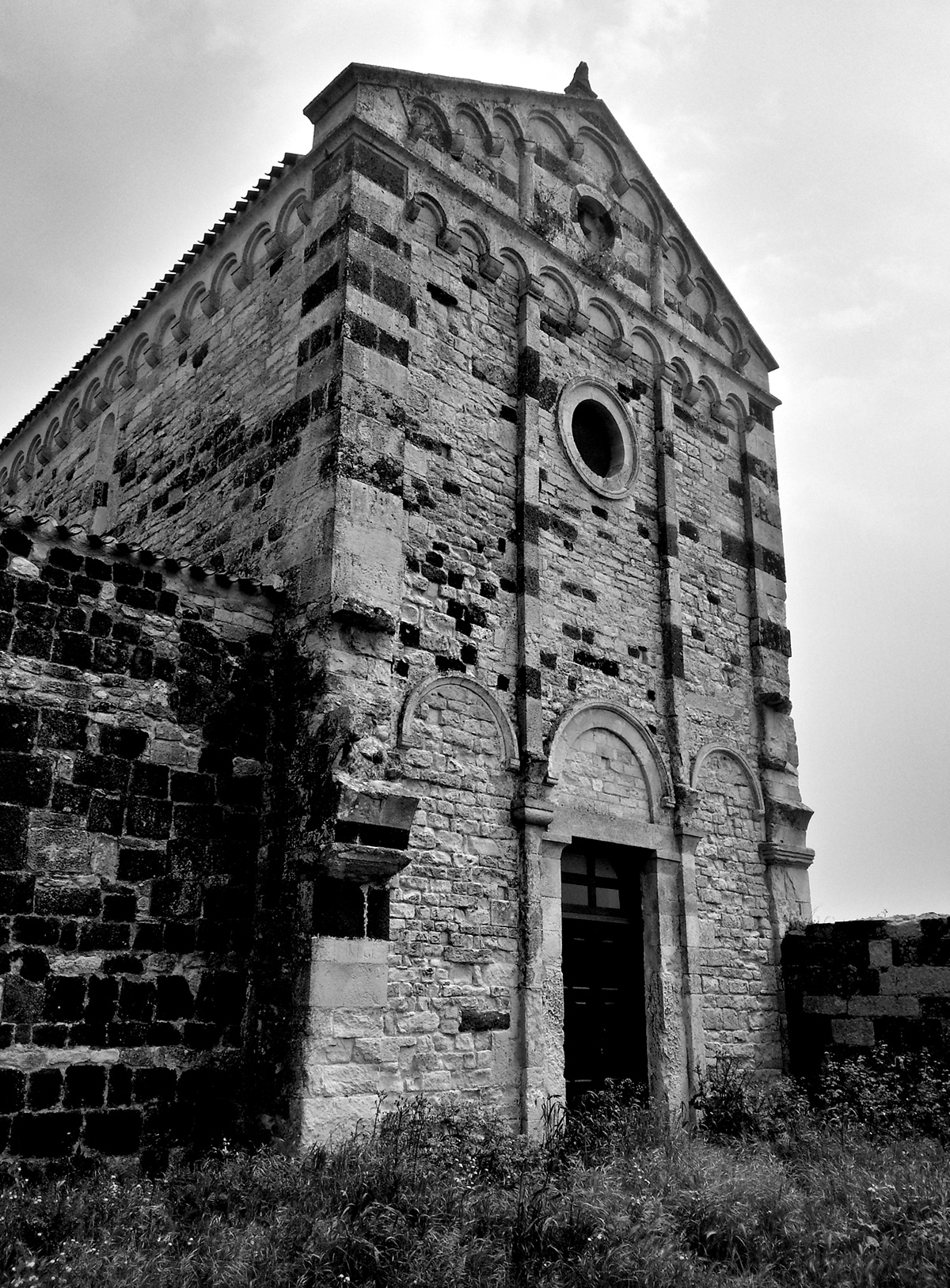 sardinia sardegna mediterranean church Romanesque limestone sassari cagliari Bosa
