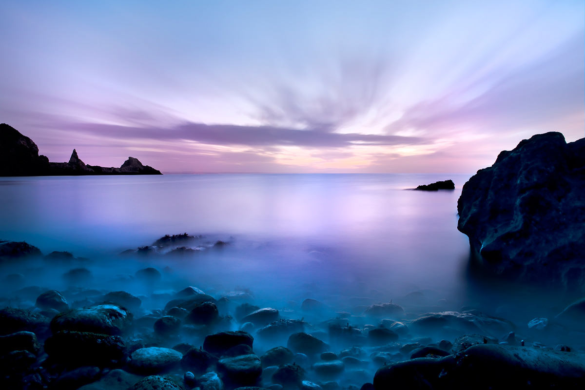 light sea seascape devon Torbay england Nikon D3x landscapes Landscape