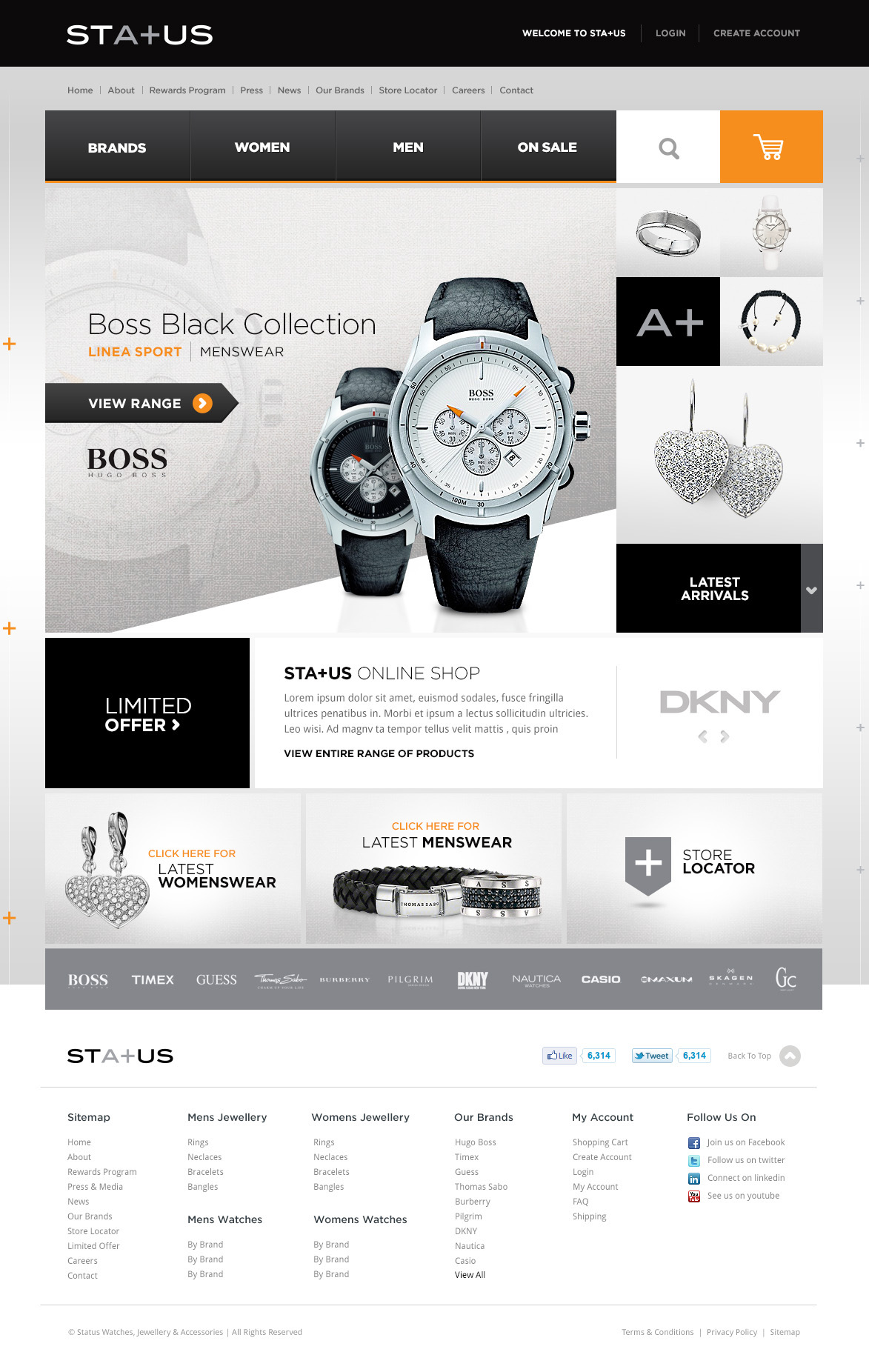 store design interactive jewelry watch luxury